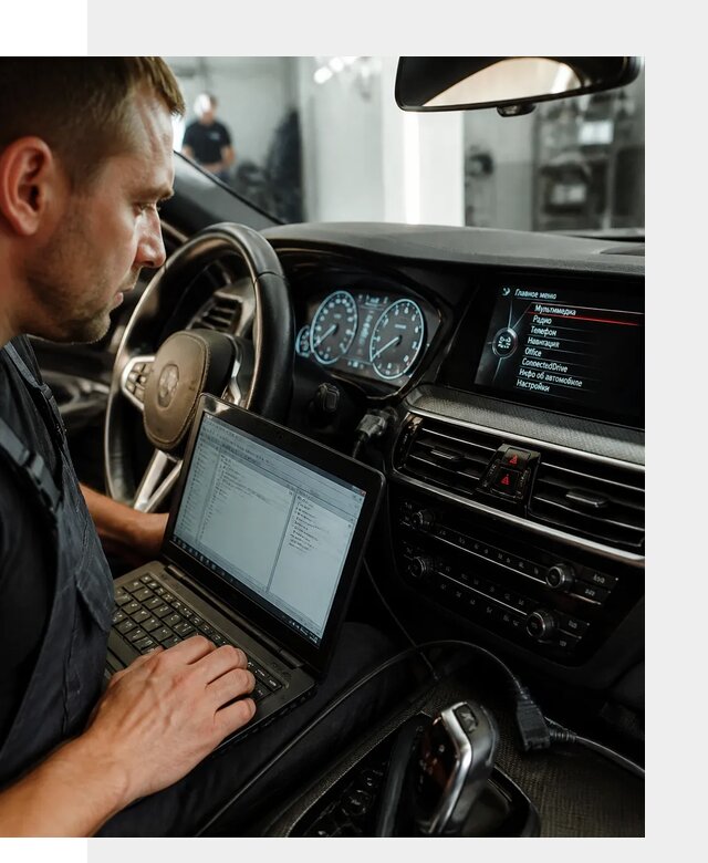 Русификация приборной панели BMW для авто в Снежинске от компании