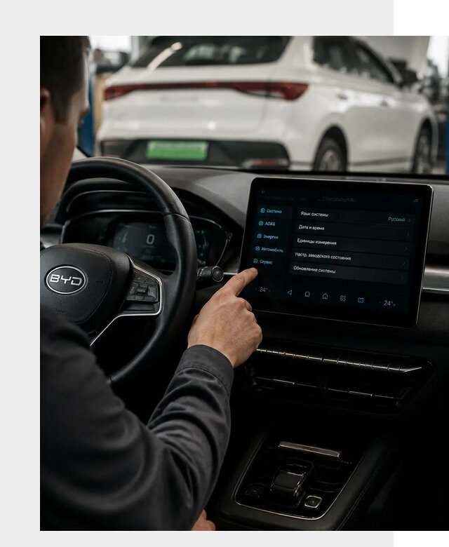 Русификация BYD E2 в Снежинске от 15484 р. | ФастМобиль-Снж под ключ
