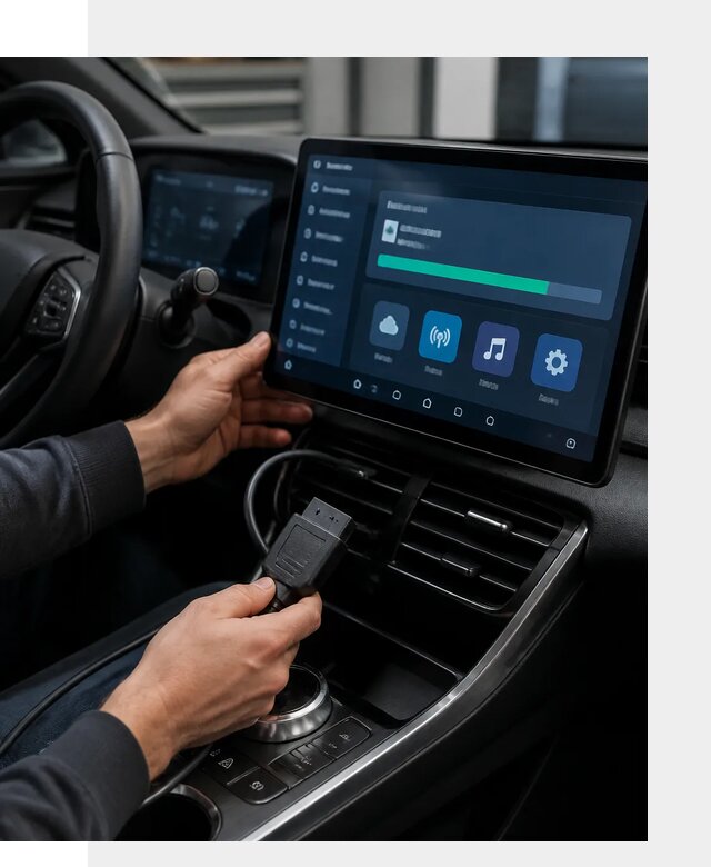 Установка приложений BYD для автомобиля под ключ в Снежинске