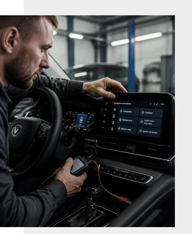 Русификация Changan CS55 и мультимедиа под ключ в Снежинске