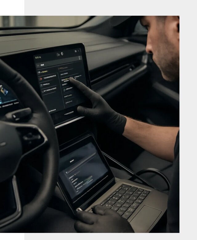 Русификация приборной панели Rising автомобиля в Снежинске