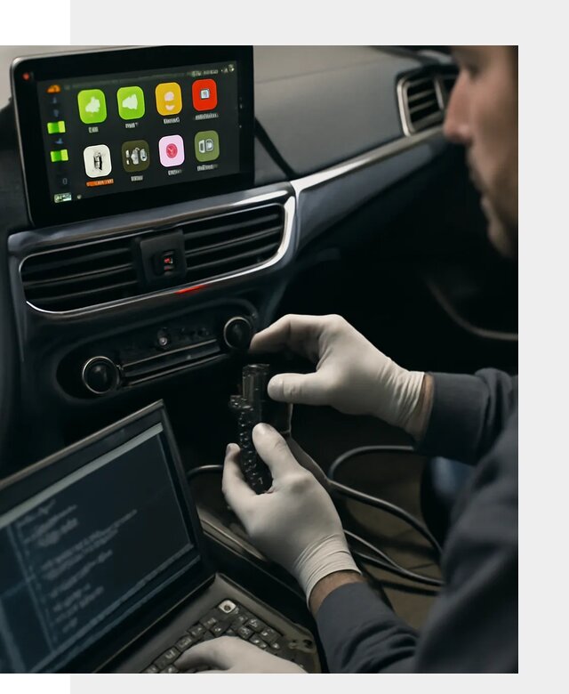Активация Apple CarPlay в Снежинске для штатной мультимедиа